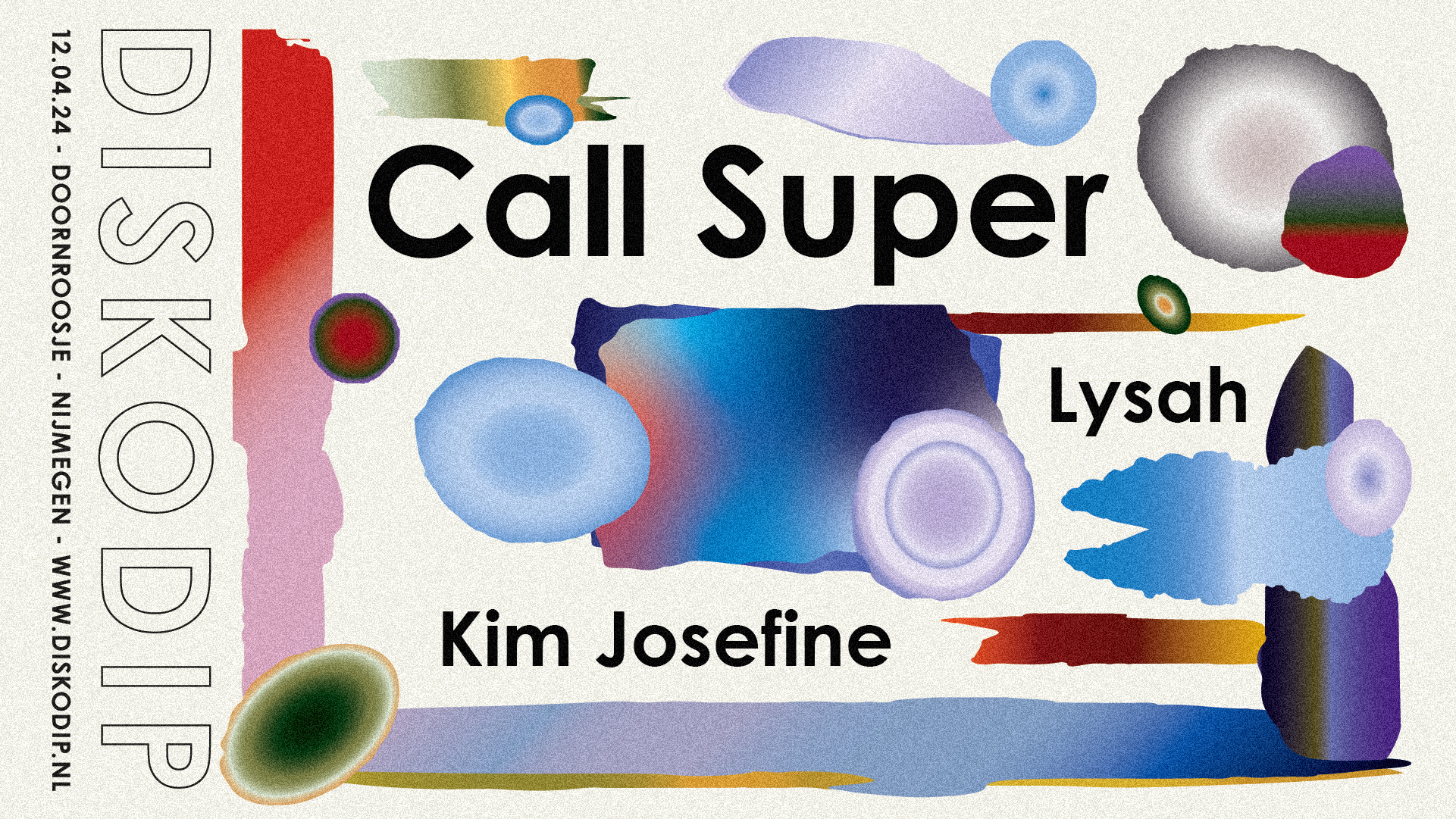 Diskodip x Call Super + Kim Josefine & Lysah - Página frontal