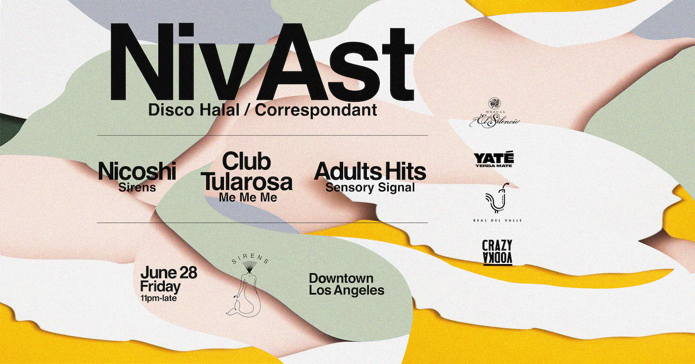 Sirens: Niv Ast, Club Tularosa, Nicoshi, Adult Hits at TBA - Downtown Los  Angeles, Los Angeles