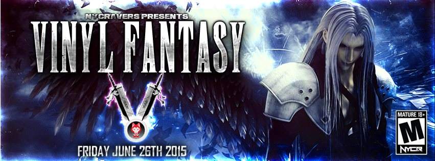 Vinyl Fantasy V - Final Fantasy Themed Cosplay Rave - Página frontal