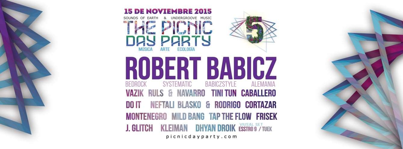 The Picnic Day Party 5 - Página frontal