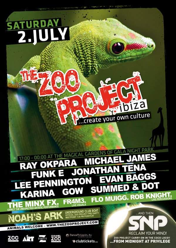 The Zoo Project featuring Ray Okpara - Página frontal