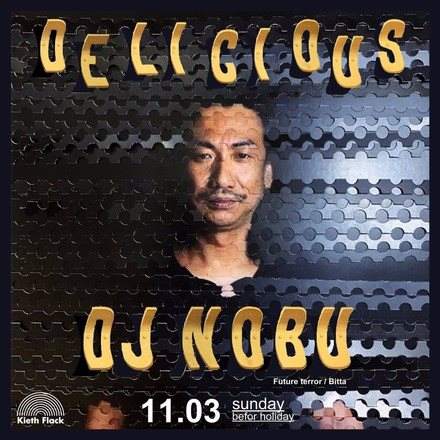 DELICIOUS feat. DJ NOBU - Página frontal