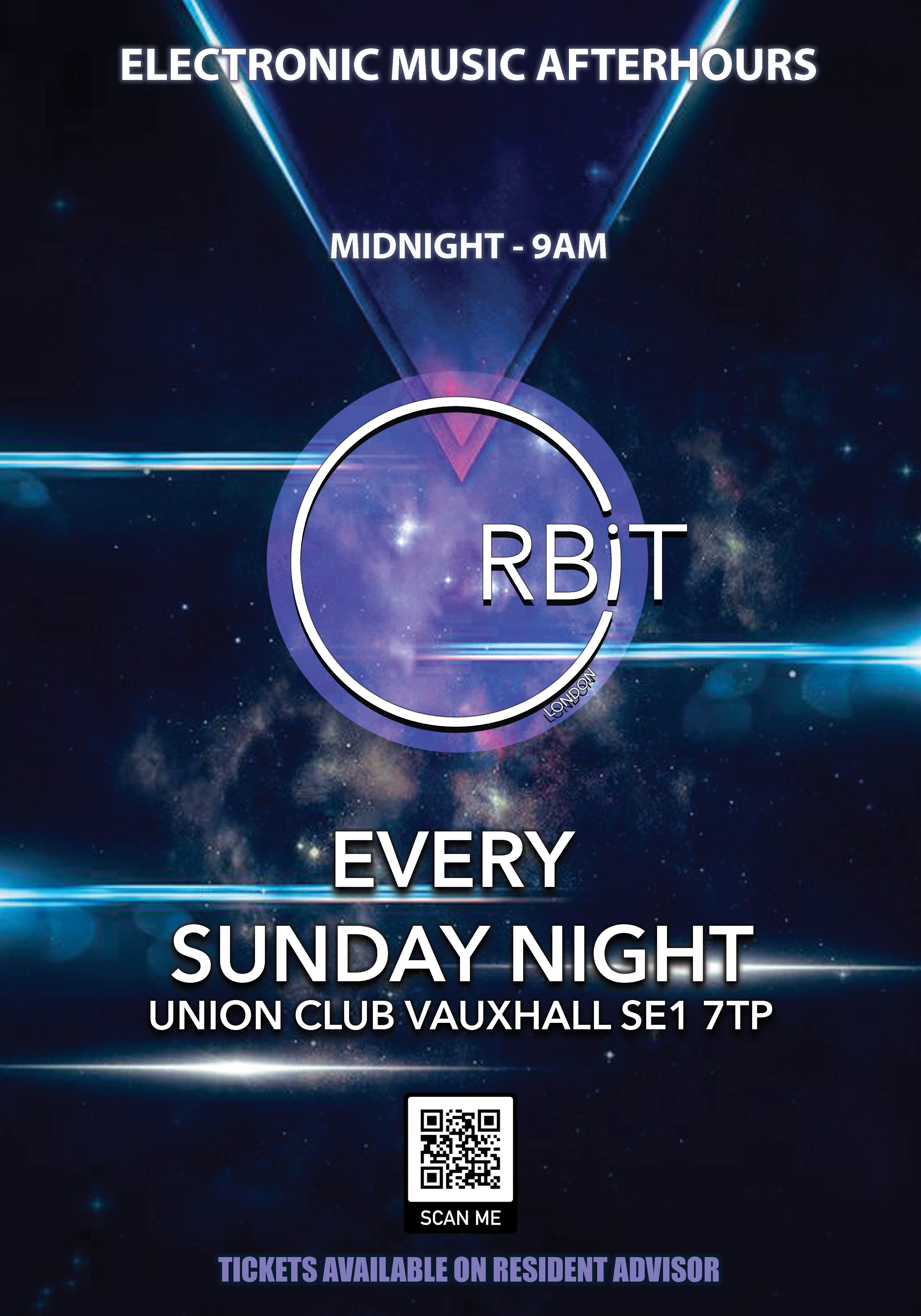 Orbit Sunday night / Monday morning Afterhours NYD special extended