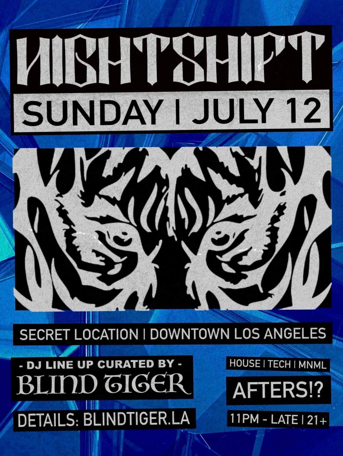 NIGHTSHIFT AFTER HOURS at The Lexington, Los Angeles