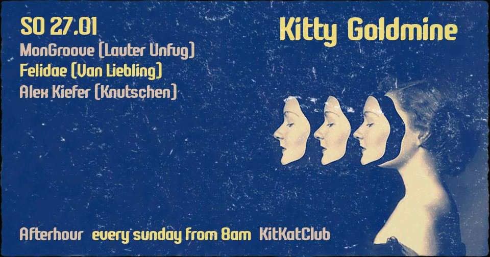 Kitty Goldmine - フライヤー表