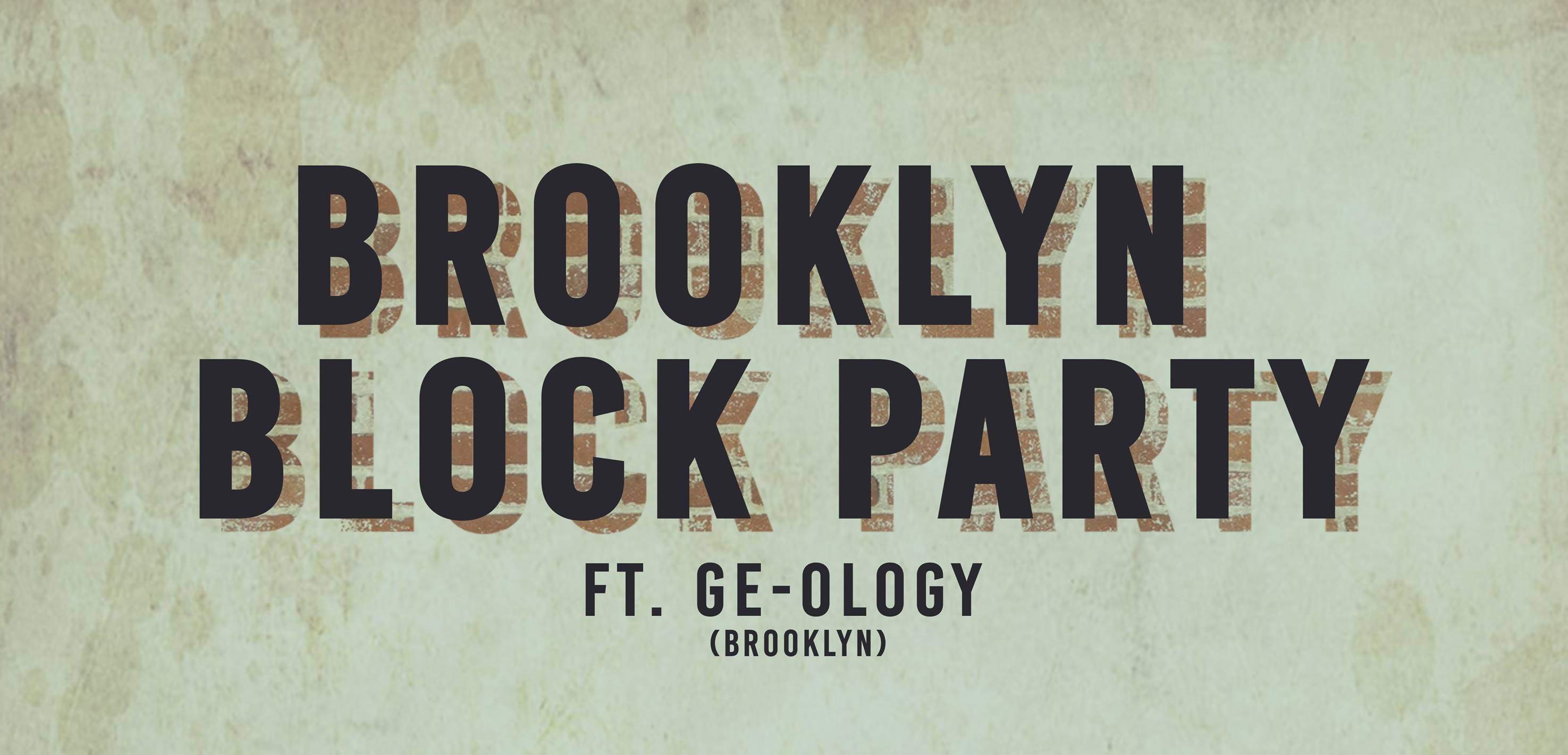 Brooklyn Block Party Ft Ge-Ology - Página frontal