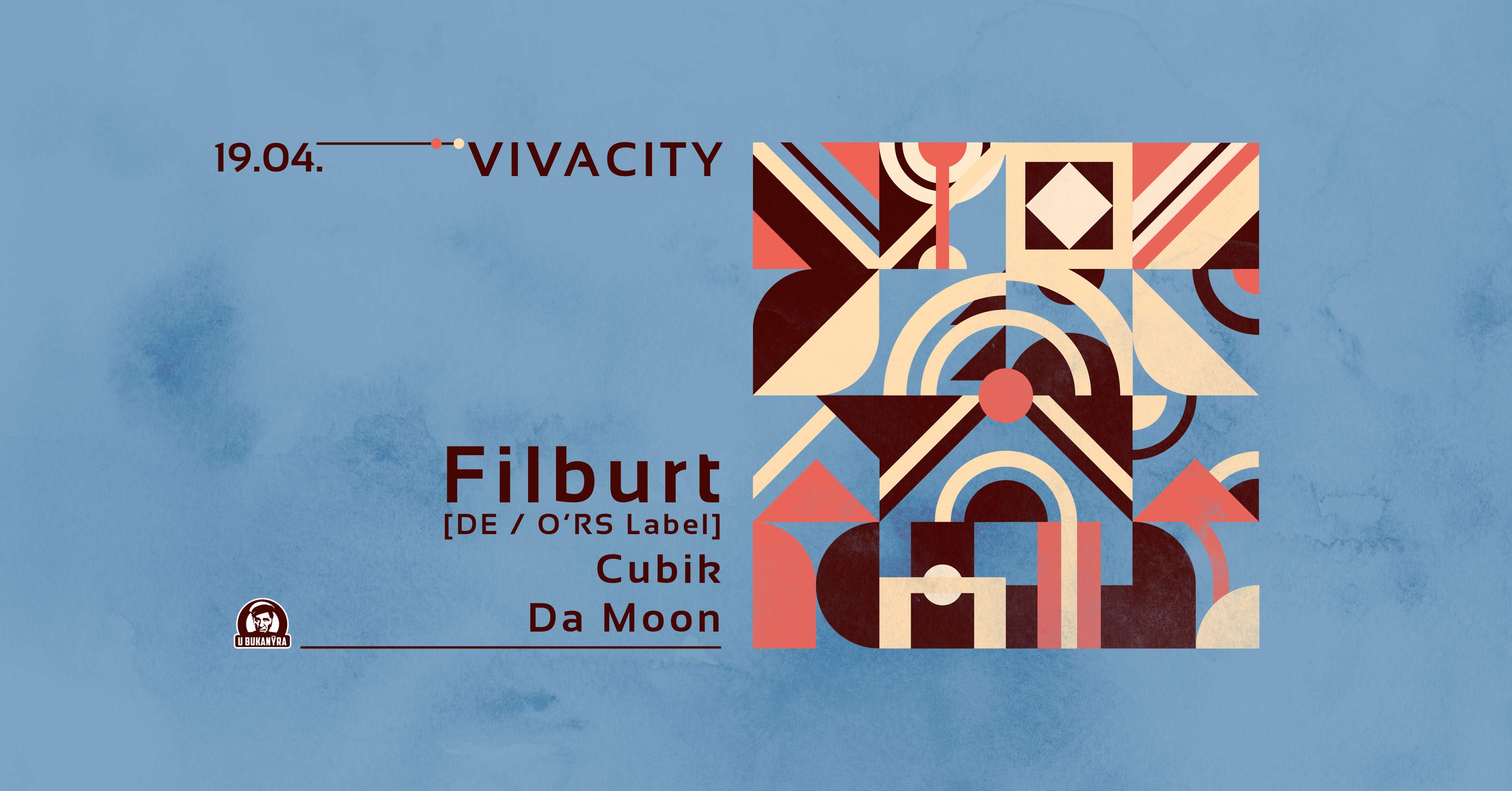 VIVACITY with Filburt /DE, O*RS label/ - フライヤー表