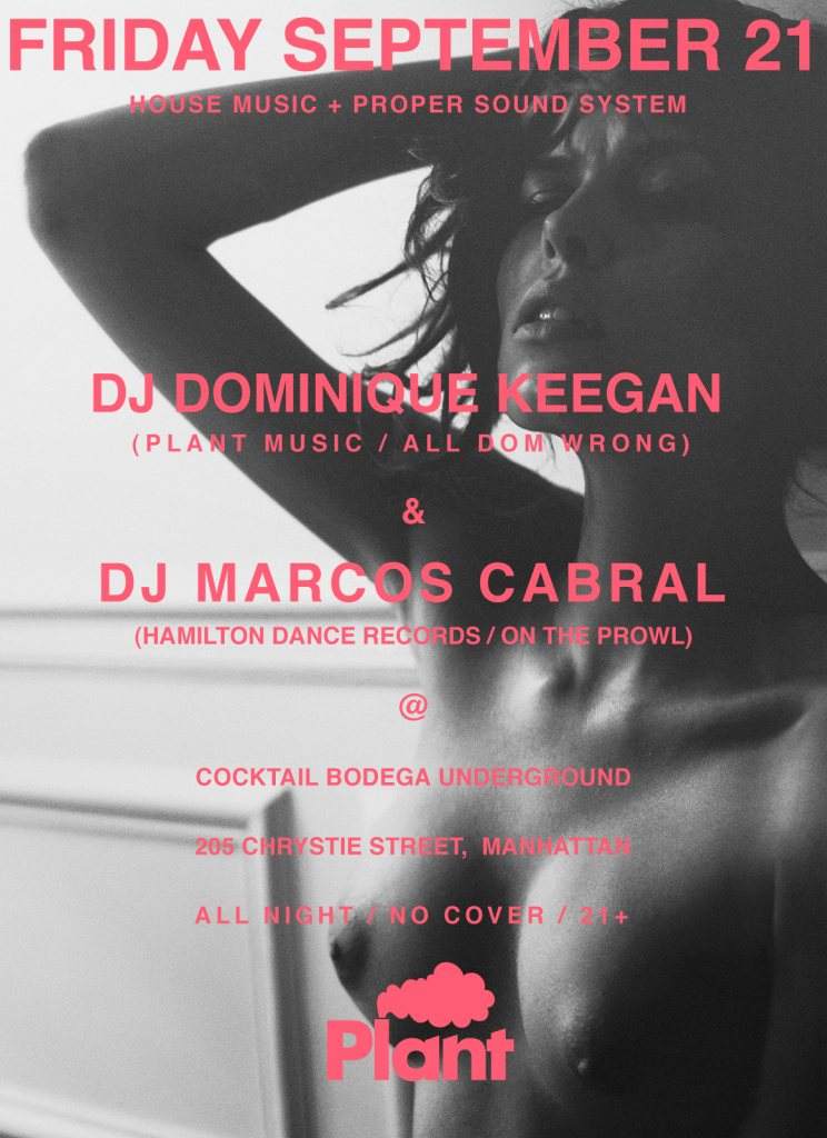 All Dom Wrong & Marcos Cabral - フライヤー表