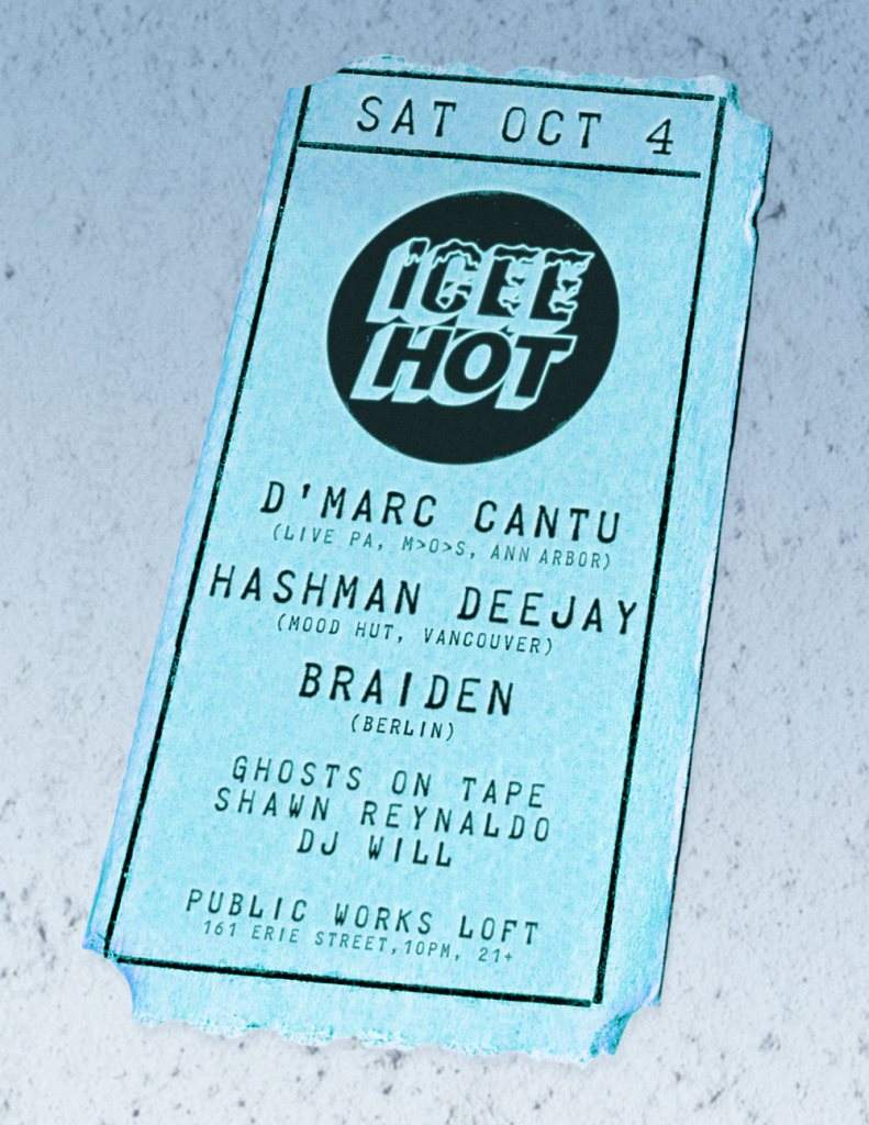 Icee Hot with D'marc Cantu, Hashman Deejay, Braiden - Página frontal