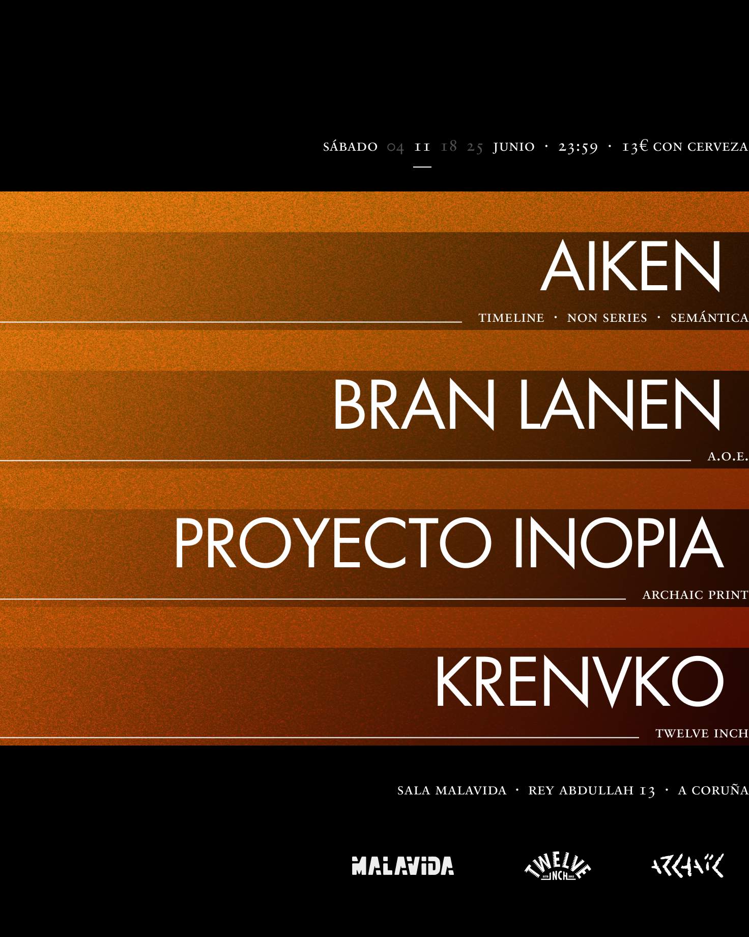 Aiken & Bran Lanen - Página frontal