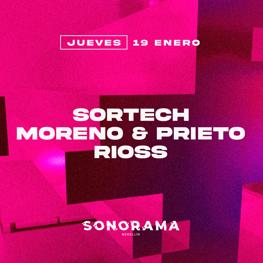 Sonorama Pres / Tech House - フライヤー表