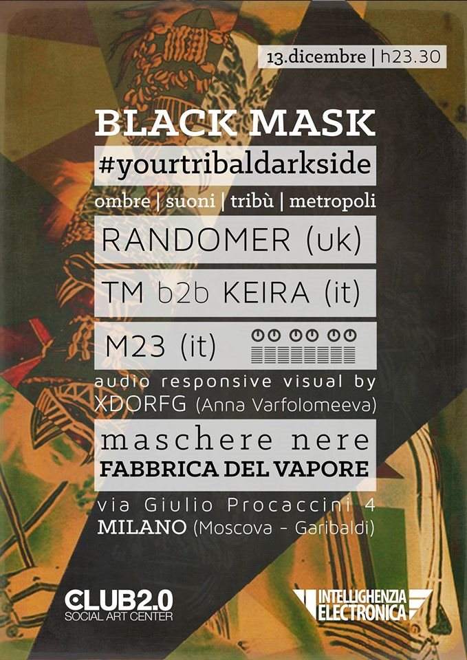 Black Mask: Randomer - Página frontal