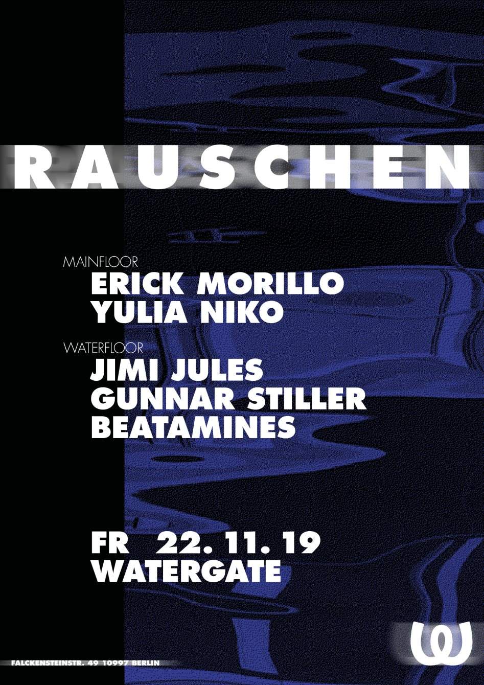 Rauschen with Erick Morillo, Jimi Jules, Gunnar Stiller, Yulia Niko, Beatamines - Página frontal