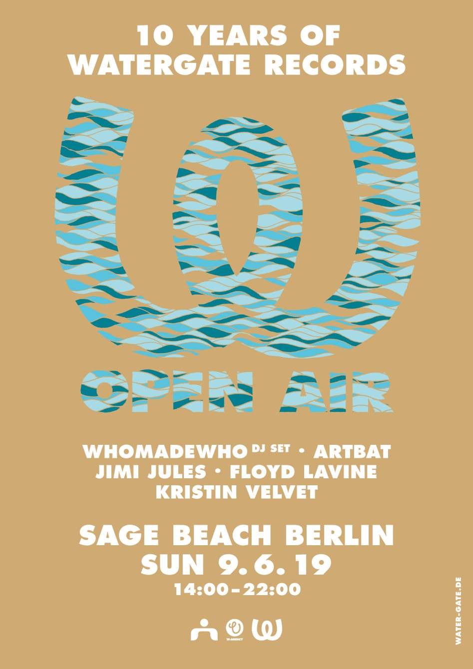 Watergate Open Air with WhoMadeWho, Artbat, Jimi Jules, Floyd Lavine, Kristin Velvet - Página frontal