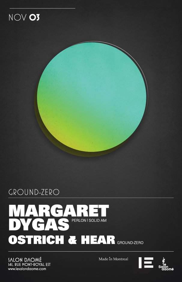 Ground-Zero with Margaret Dygas - Página frontal