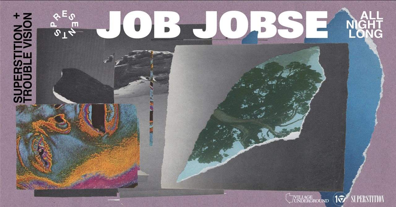 Superstition & Trouble Vision present Job Jobse All Night Long - Página frontal