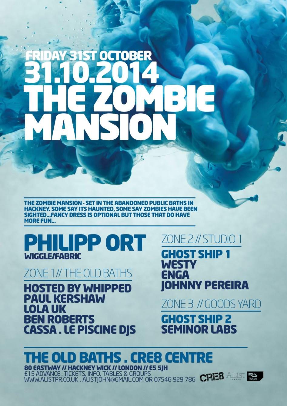 Zombie Warehouse - Ft. Philipp Ort and Many More - Página frontal