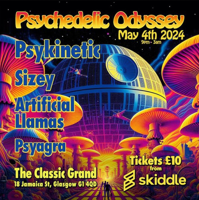 Psychedelic Odyssey - フライヤー表