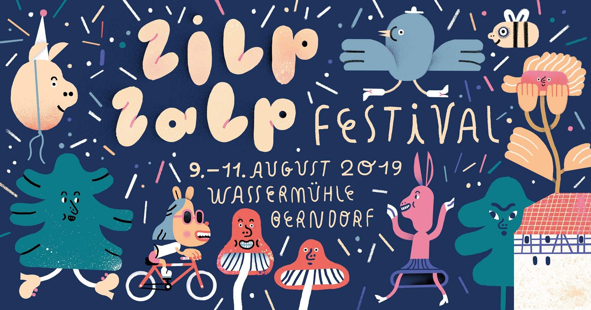 Zilp Zalp Festival 2019 - フライヤー表