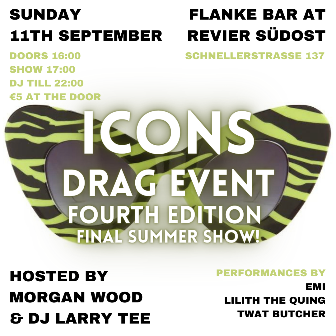 ICONS Drag Event (Fourth Edition) - フライヤー表
