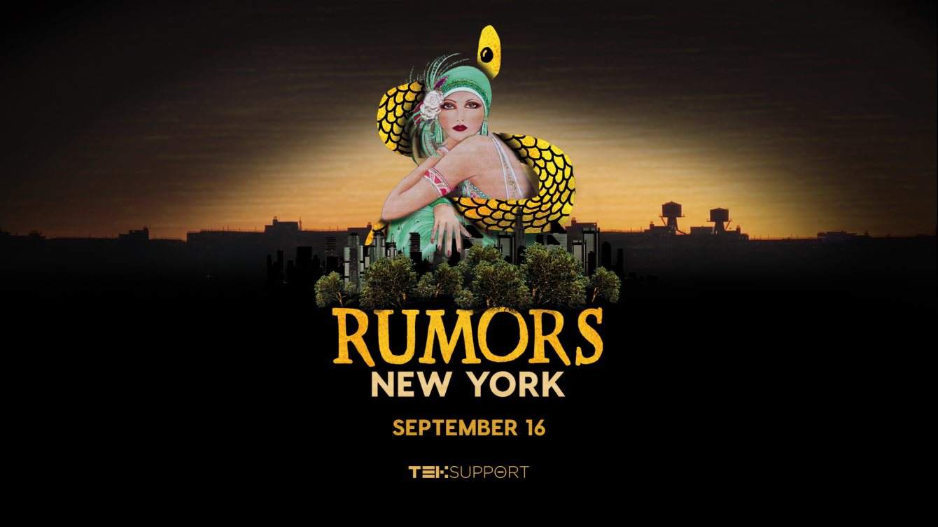 Rumors New York: Guy Gerber, Thugfuc*er, Delano Smith, Acid Mondays & Shahar (Open Air) - Página frontal