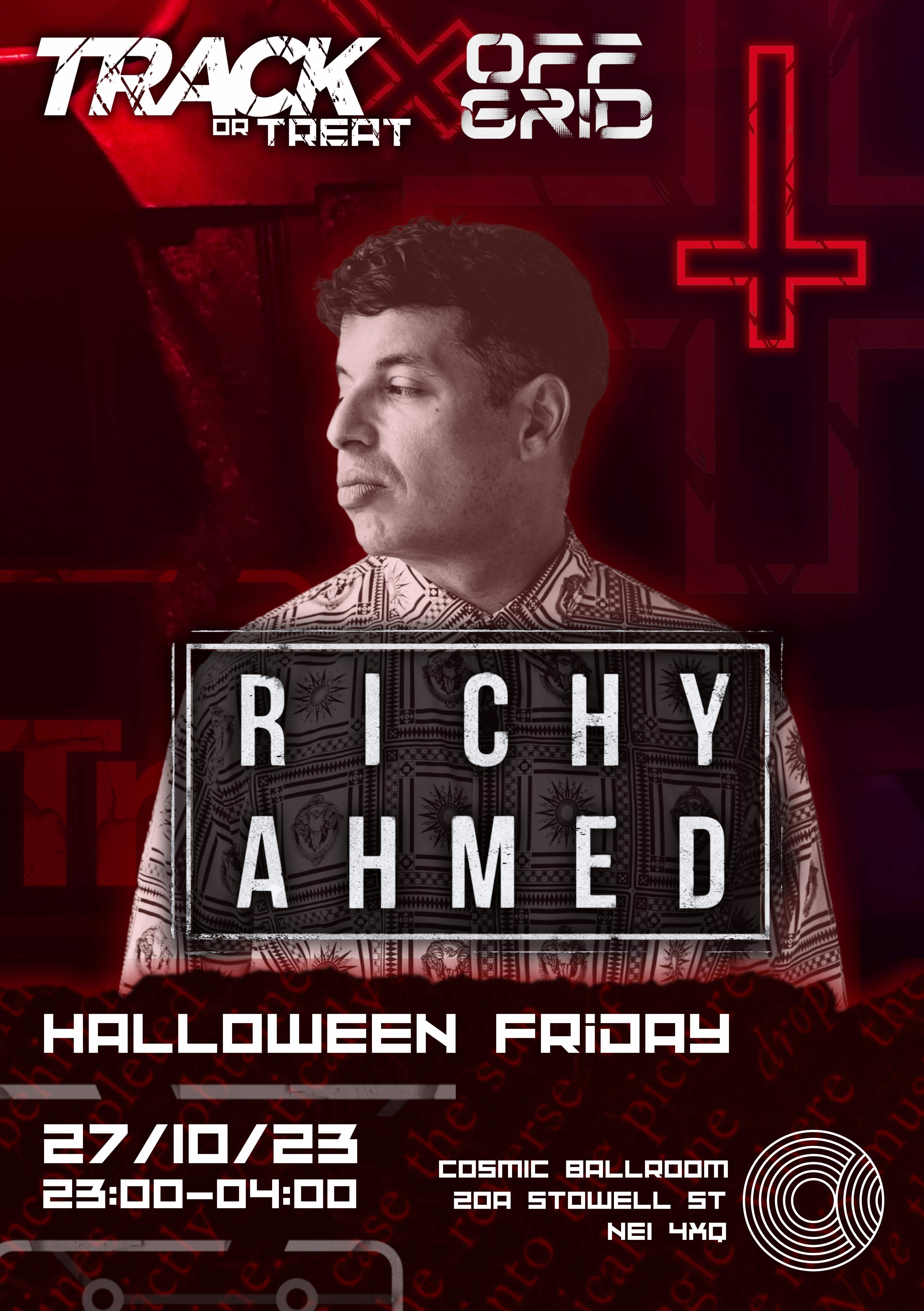 Richy Ahmed - Página frontal
