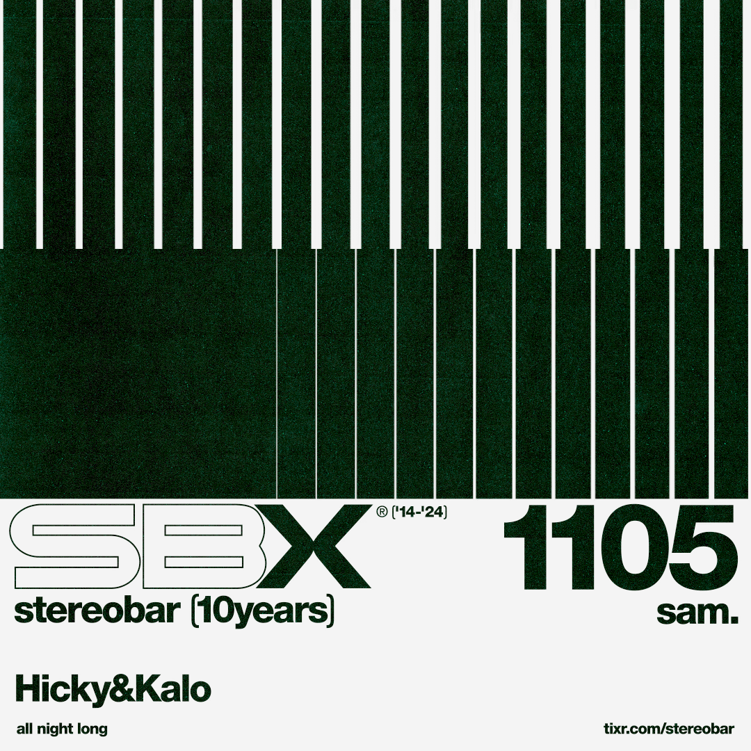 SBX: Hicky & Kalo (All Night Long) - Página frontal