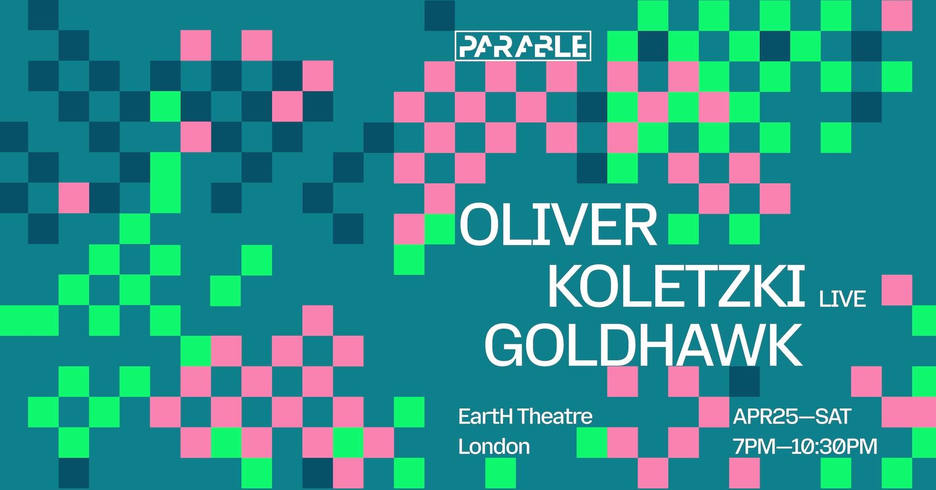 Parable: Oliver Koletzki [Live] at EartH, London