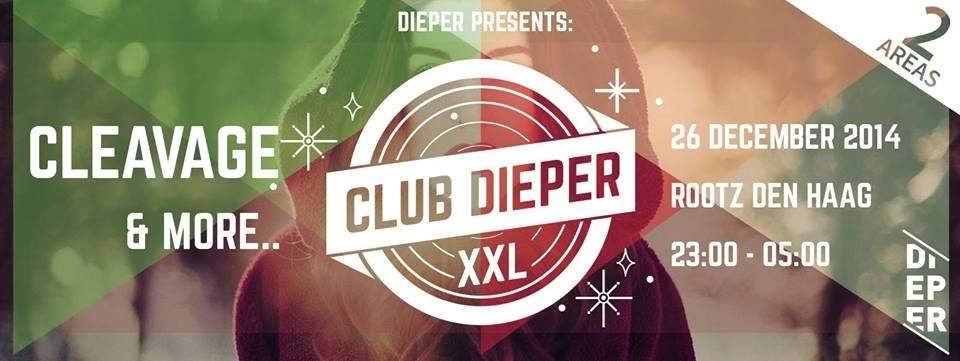 Club Dieper XXL Kerst met Cleavage - フライヤー表
