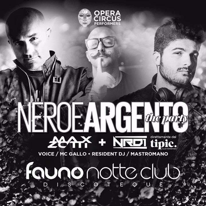 Nero&argento The Party - Página frontal