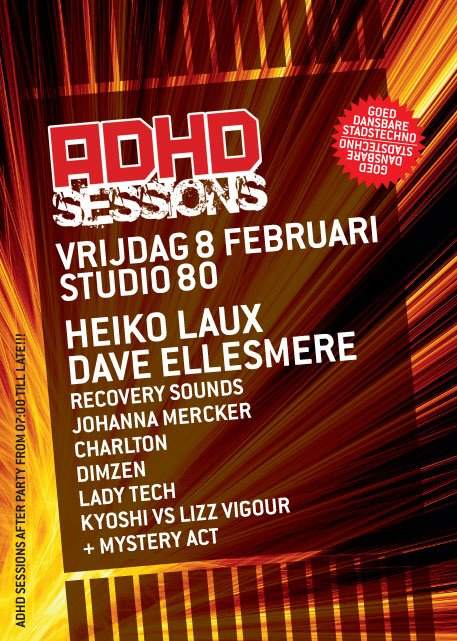 ADHD Sessions feat. Heiko Laux - フライヤー裏