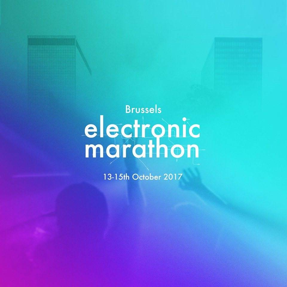 Brussels Electronic Marathon 2017 - フライヤー表