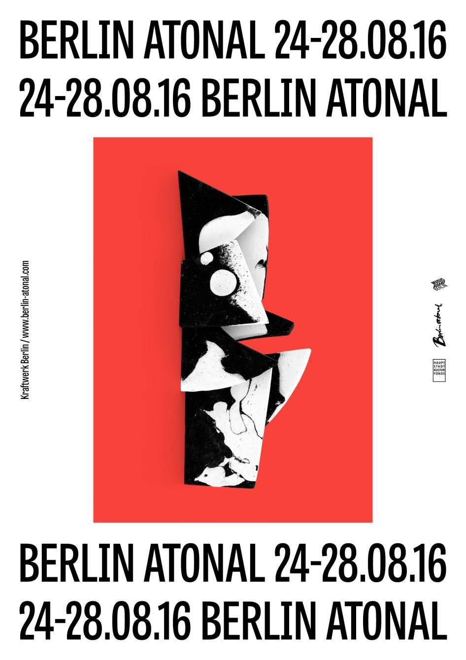 Berlin Atonal 2016 - Day 4 - フライヤー表