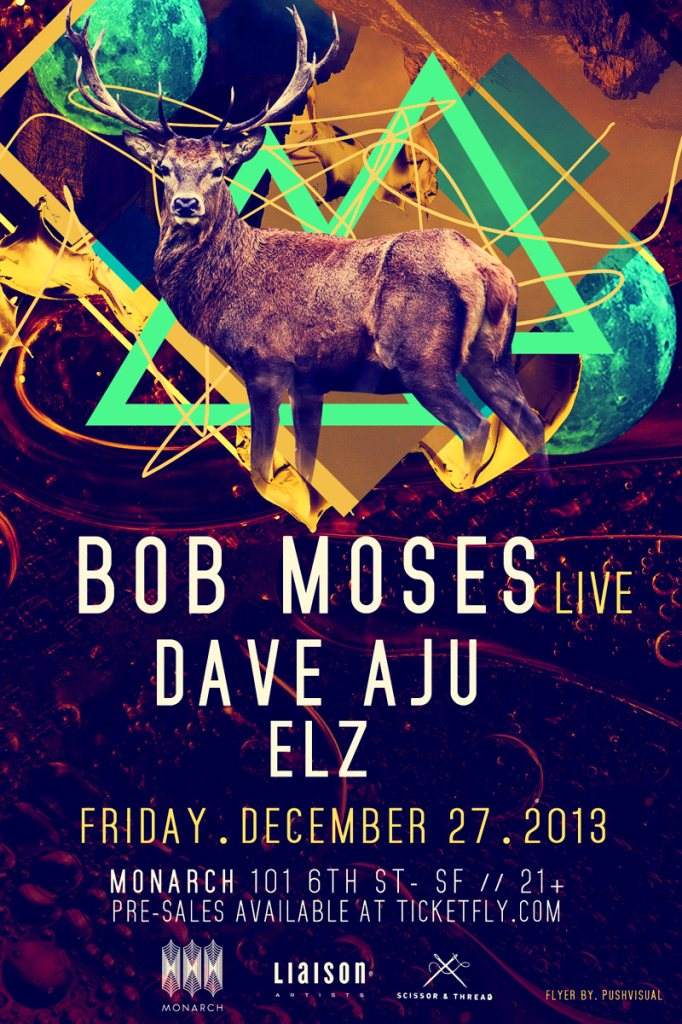 Bob Moses Live & Dave Aju - Página frontal