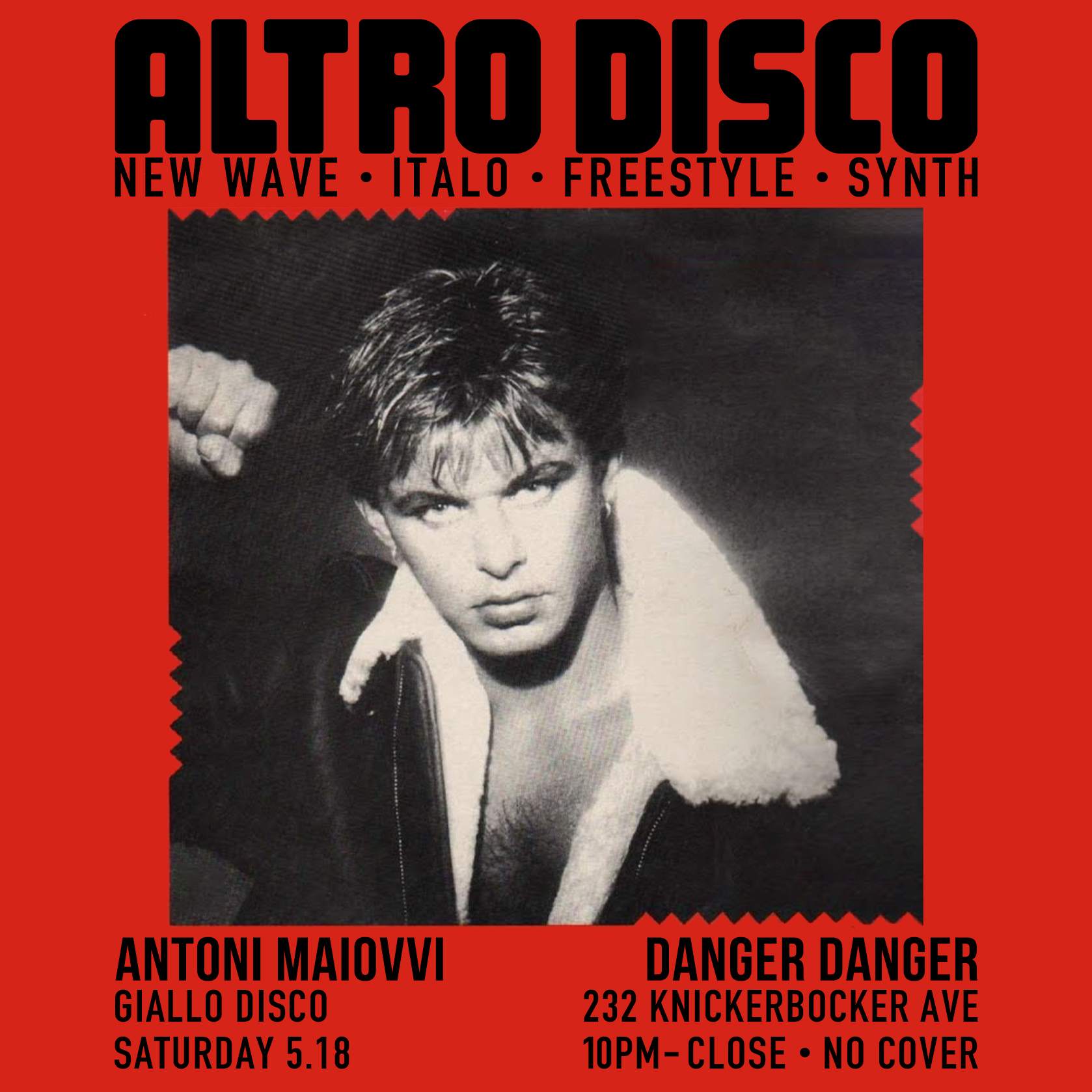 Altro Disco: Antoni Maiovvi (Giallo / Bordello a Parigi) - フライヤー表