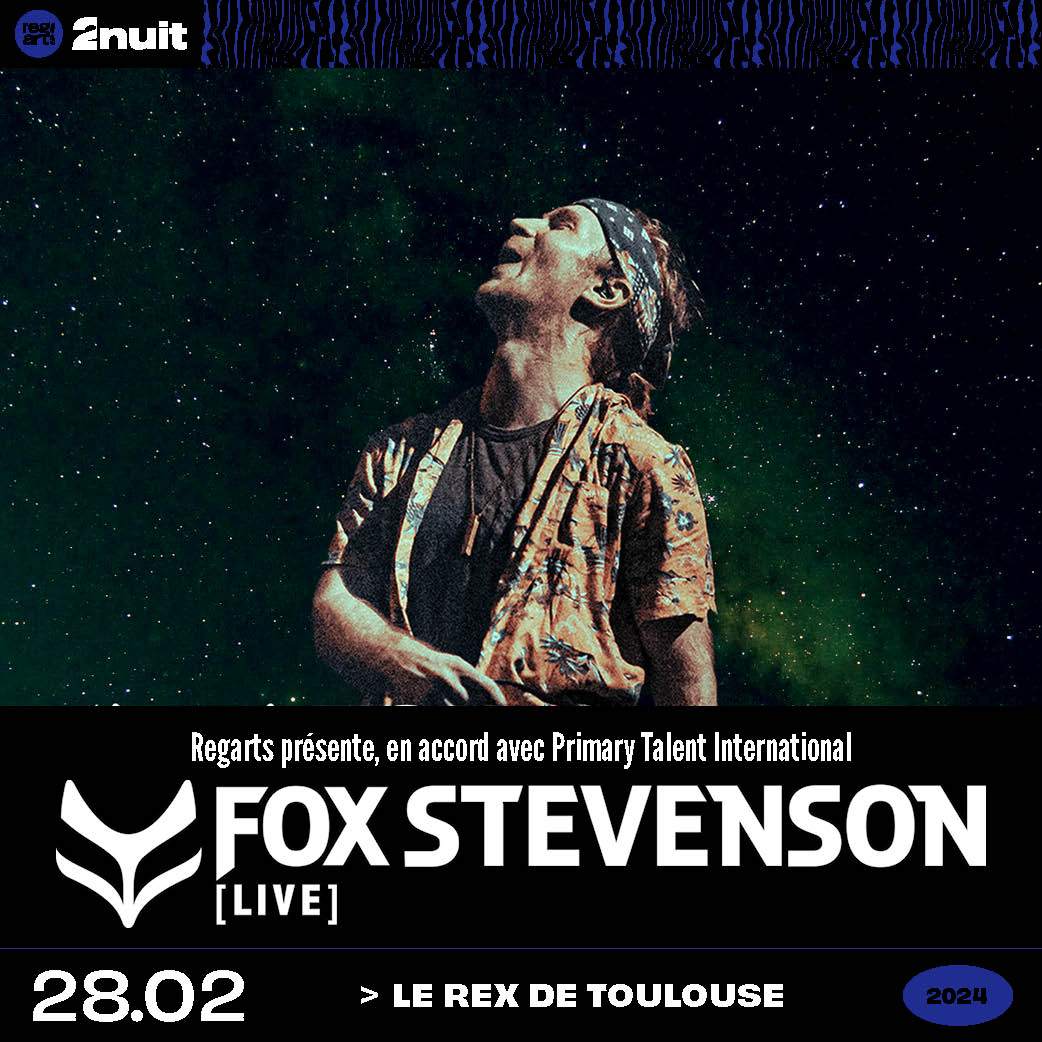 Fox Stevenson LIVE - フライヤー表