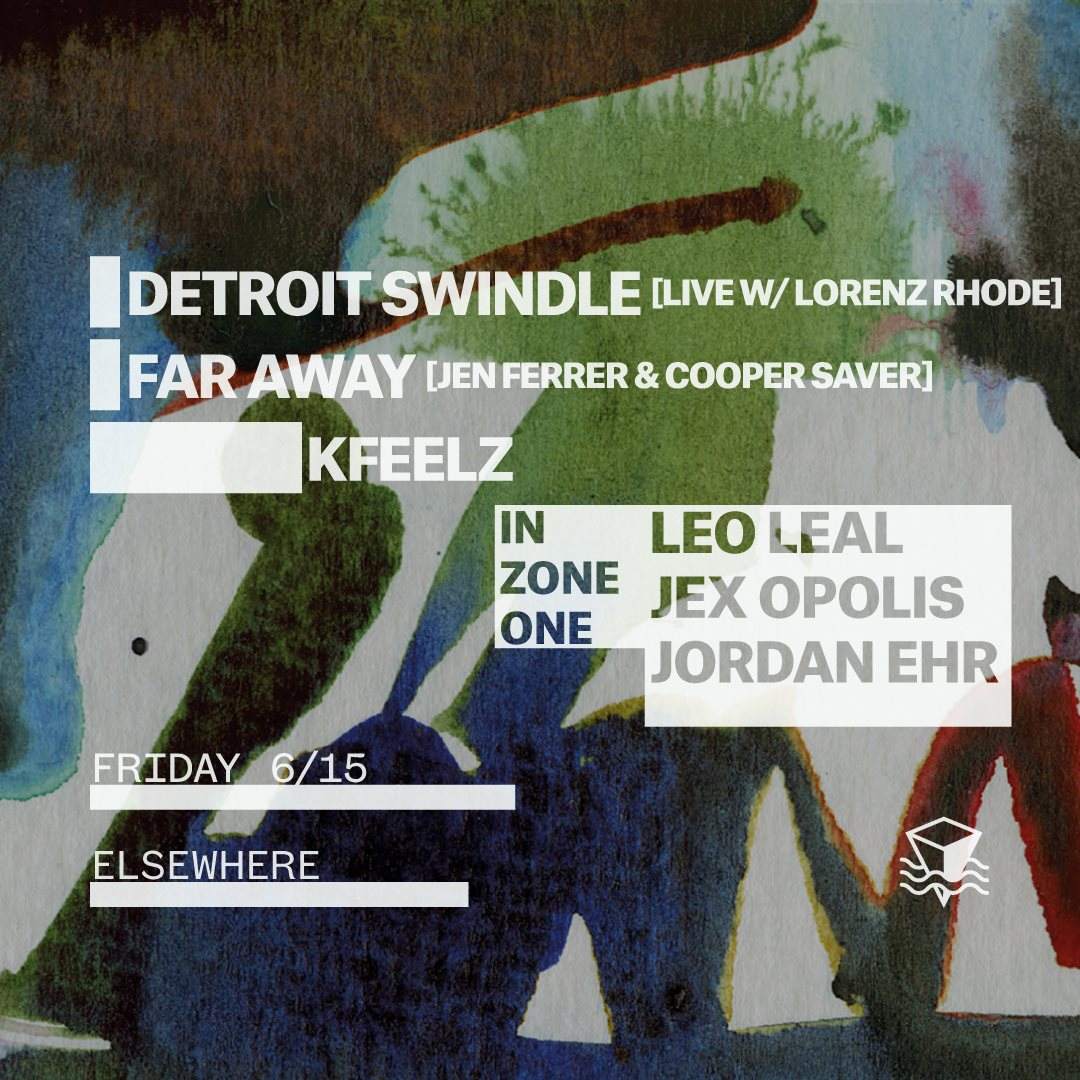 Detroit Swindle (Live) with Lorenz Rhode, Far Away, Kfeelz, Jordan Ehr, Jex Opolis, Leo Leal - Página trasera