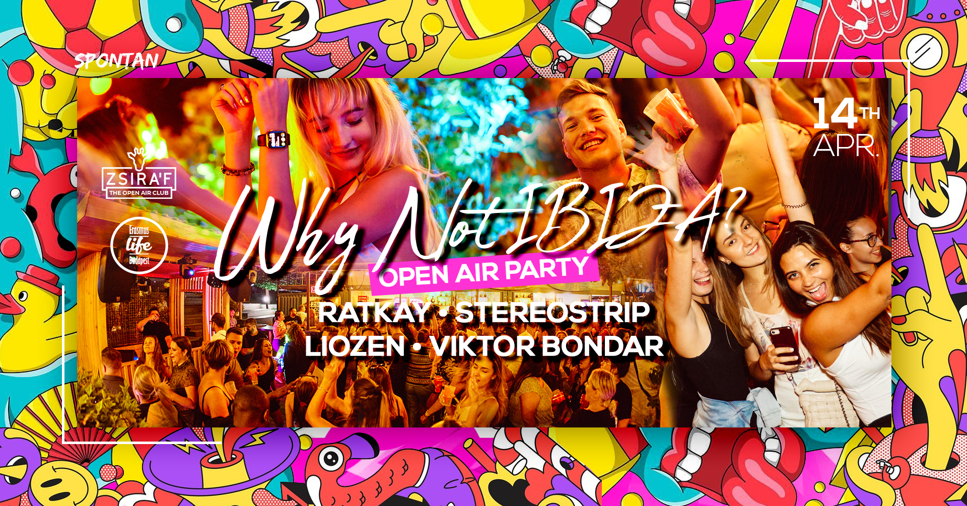 Why not Ibiza? ✘ Open-Air Party - Página frontal