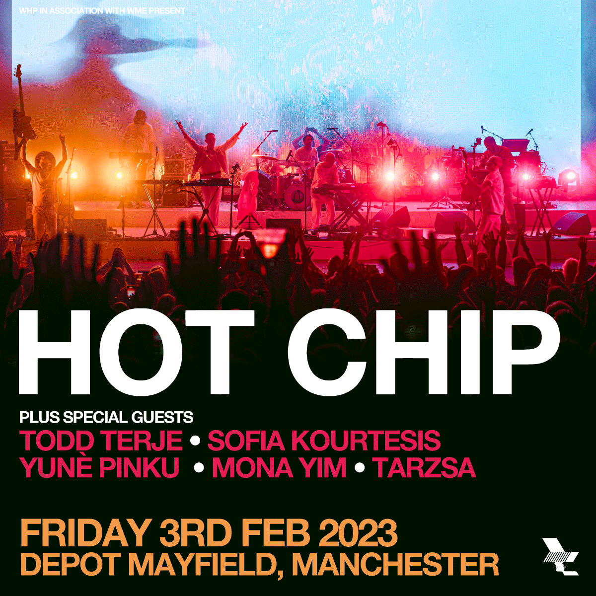 Hot chip concert deals tickets