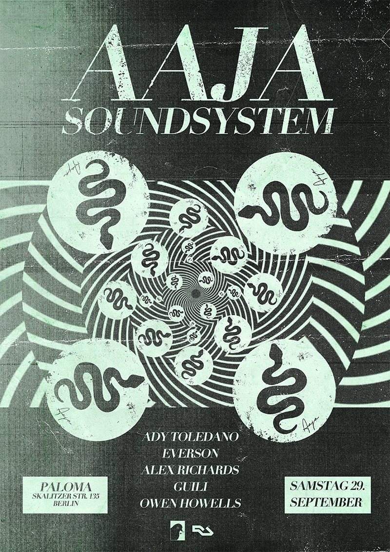 Aaja Soundsystem - Página frontal