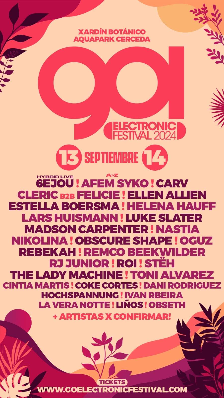 Go!Electronic Festival en Aquapark Cerceda A Coruña, Norte, image size:900x1600