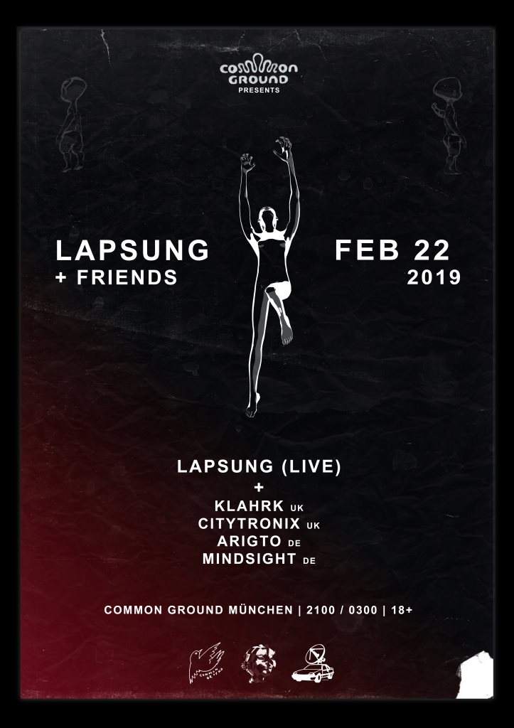 Lapsung + Friends - フライヤー表