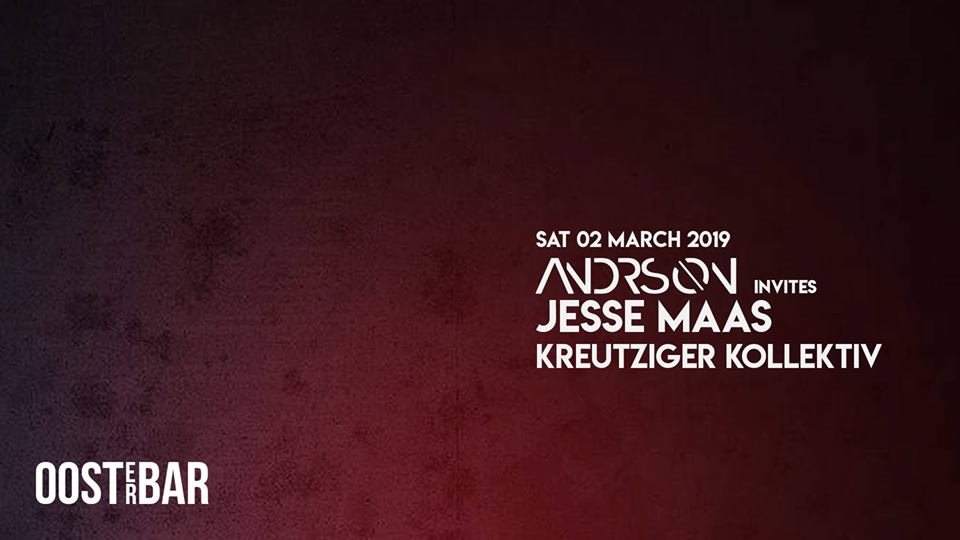 Andrson invites: Jesse Maas & Kreutziger Kollektiv - Página frontal