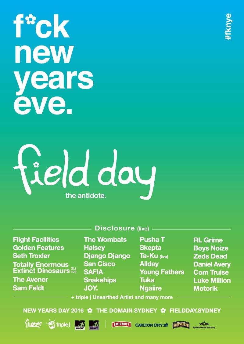 Field Day 2016 - Página frontal