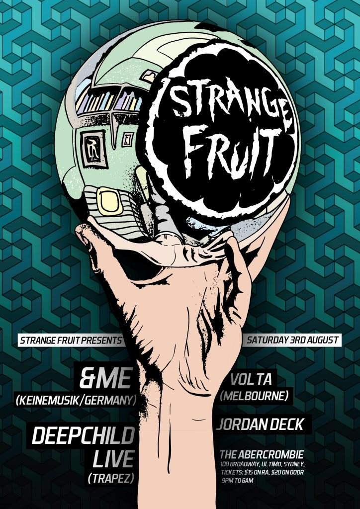 Strange Fruit Feat. &ME - Deepchild: Live - Volta - Página frontal