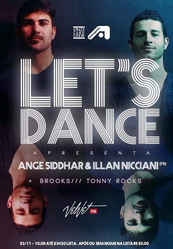 Let's Dance with Illan Nicciani & Ange Siddhar, Brooks Tonny Rocks - Página frontal