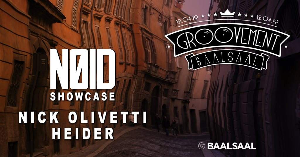 Groovement Nøid Showcase with Nick Olivetti & Heider - Página frontal