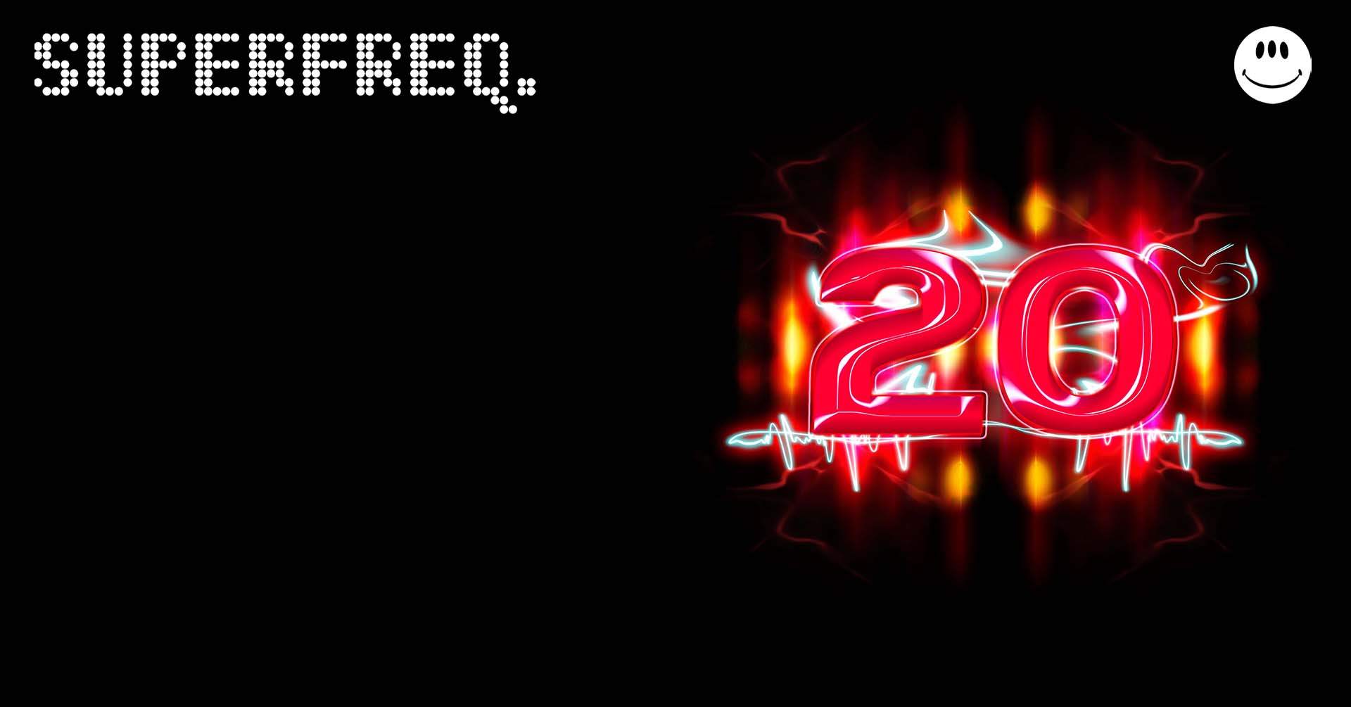 Superfreq 20th Anniversary - Página frontal