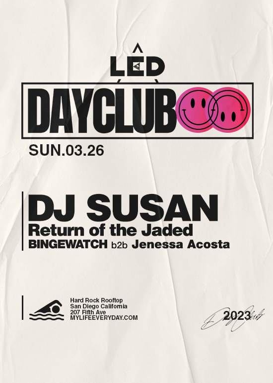 LED Day Club with DJ Susan - Página frontal