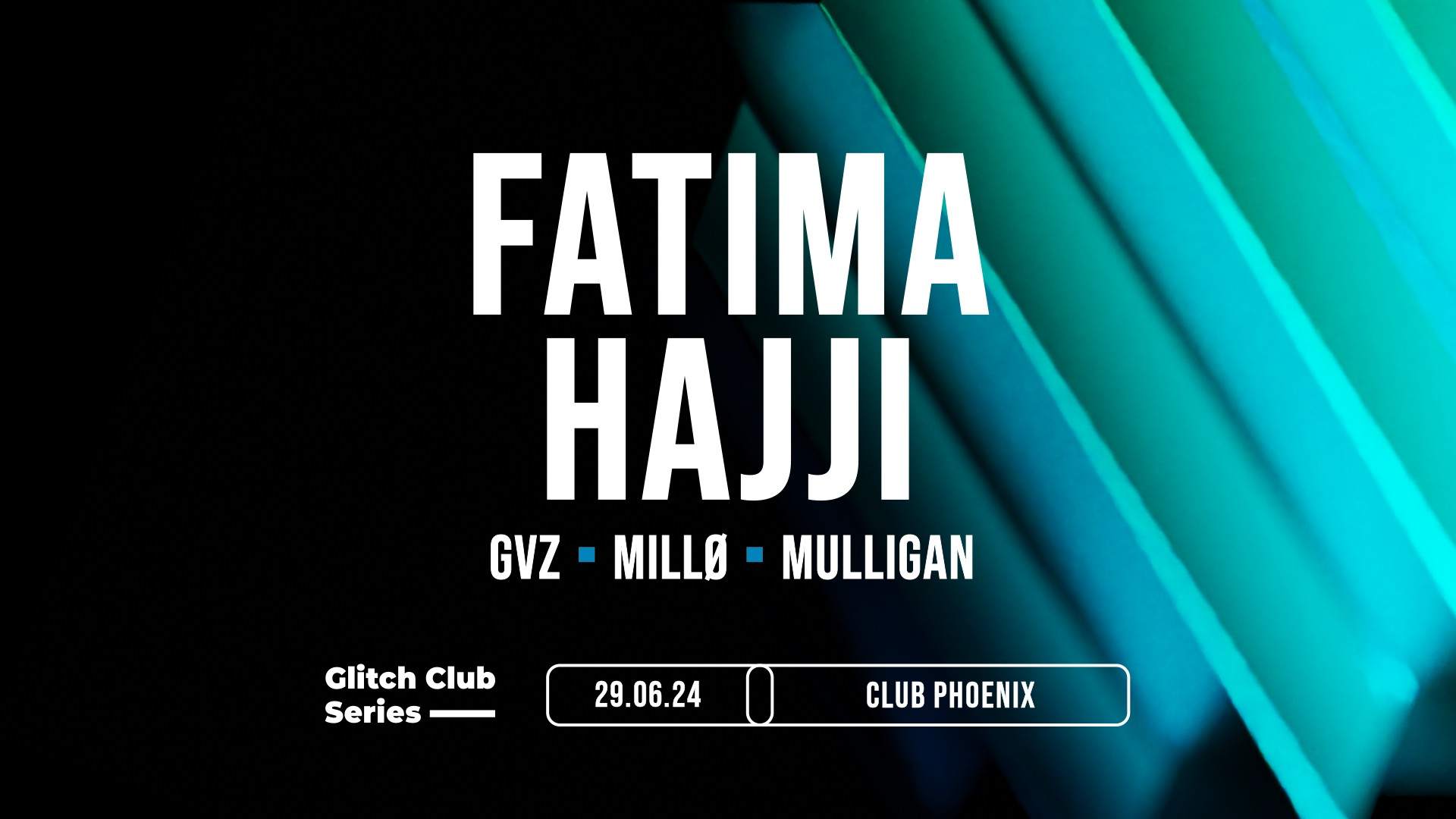 Glitch Club Series: Fatima Hajji - Página frontal